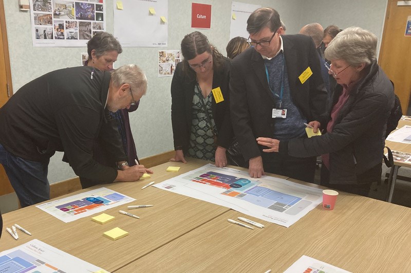 Members Of The Public Viewing Plans For The Farnborough Leisure And Cultural Hub (1)
