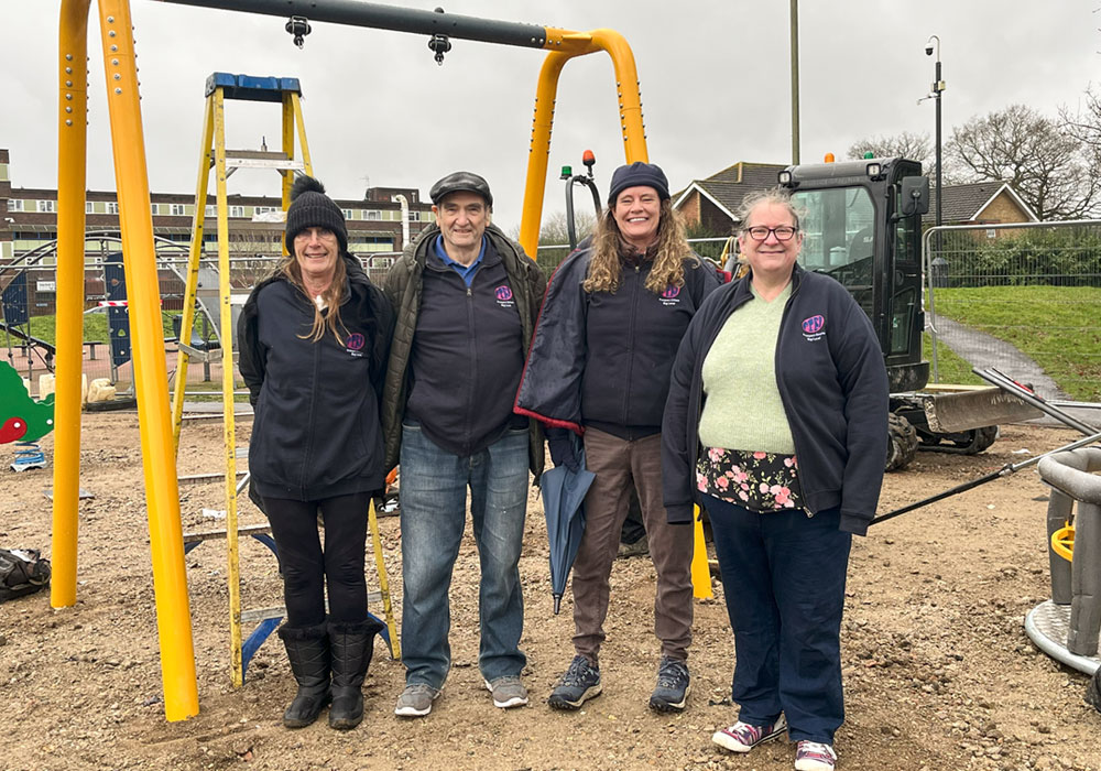 Water Lane playground work starts