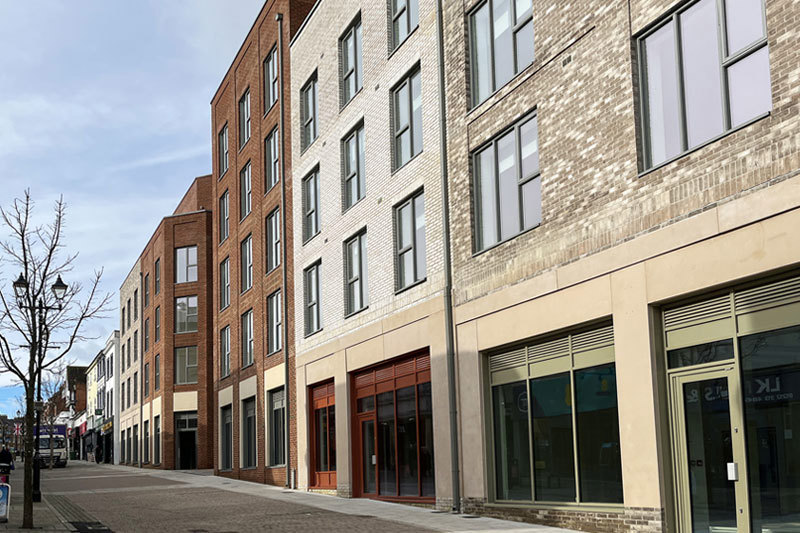 Looking Up Union Street To Union Yard